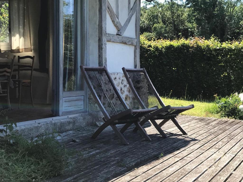 Chaumiere Aux Portes D'Honfleur Manneville-la-Raoult エクステリア 写真